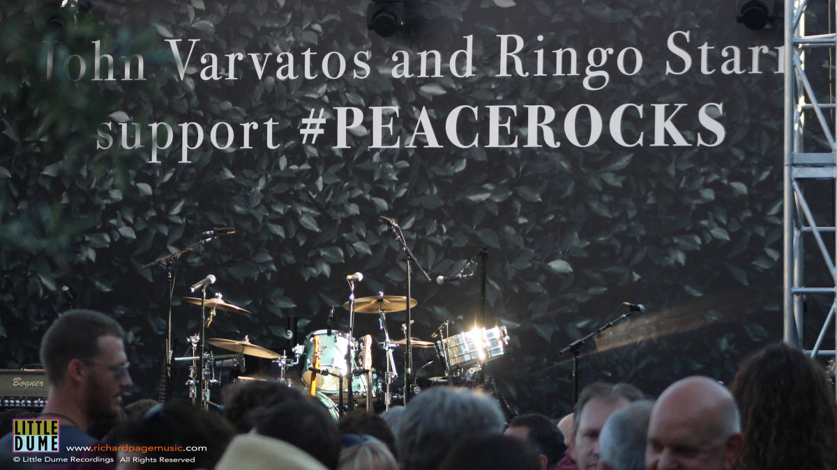 #Peacerocks Stage at John Varvatos